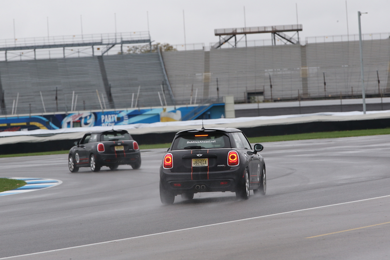 Illustration for article titled The Nine Things You Learn Driving Minis At Indianapolis Motor Speedway